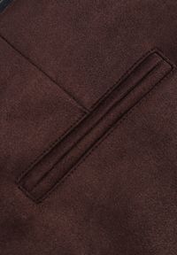 Born2be - Brązowe Spódnico-Szorty Zdobione Imitacją Kieszeni z Tyłu Sewrela. Okazja: na co dzień, na randkę. Kolor: brązowy. Materiał: koronka. Wzór: aplikacja. Styl: casual, elegancki, klasyczny #8