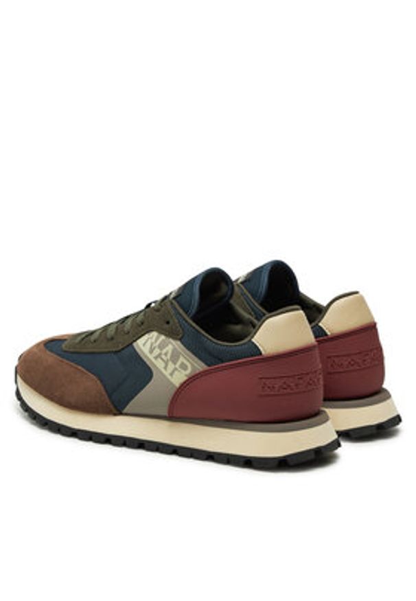 Napapijri Sneakersy NP0A4IJP Brązowy. Kolor: brązowy. Materiał: materiał