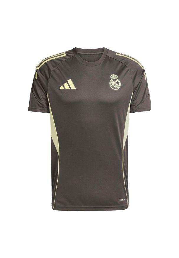 Adidas - Strój treningowy Real Madrid 2025/26. Kolor: szary. Sport: piłka nożna