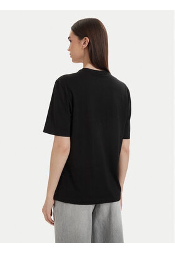 Hugo - HUGO T-Shirt Dashire_5 50566678 Czarny Relaxed Fit. Kolor: czarny. Materiał: bawełna