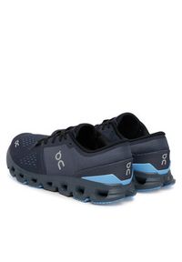 On Sneakersy Cloud x 4 3ME30044739 Granatowy. Kolor: niebieski. Materiał: materiał #6