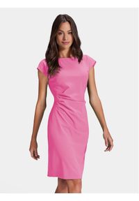 Swing Sukienka koktajlowa 5AG23100 Różowy Slim Fit. Kolor: różowy. Materiał: syntetyk. Styl: wizytowy #1