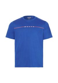 Koszulka polo z grafiką UV ochronną Musto Evo. Typ kołnierza: polo. Kolor: niebieski #1