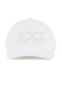 BOSS - Boss Czapka z daszkiem Cap-Reflect-Tr 50435577 Biały. Kolor: biały. Materiał: syntetyk