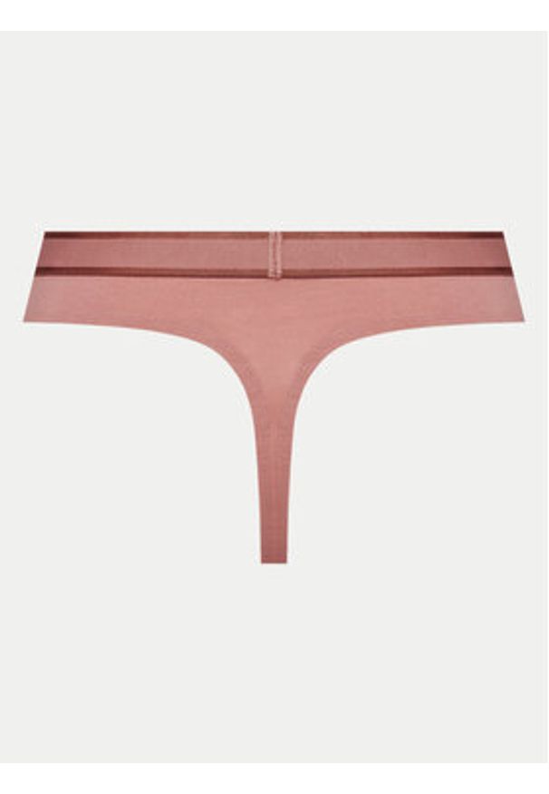 Calvin Klein Underwear Stringi 000QF7954E Różowy. Kolor: różowy. Materiał: bawełna