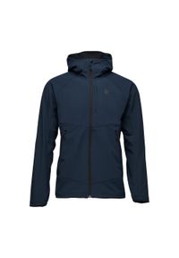 Kurtka softshell męska Black Diamond Element Hoody. Kolor: niebieski. Materiał: softshell #1