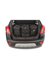 KJUST - Torby Do Bagażnika Opel Mokka / Mokka X 2012-2019 3Szt Kjust. Kolor: czarny. Styl: sportowy #1
