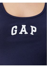 GAP - Gap Top 585421-00 Granatowy Slim Fit. Kolor: niebieski. Materiał: syntetyk, bawełna #3