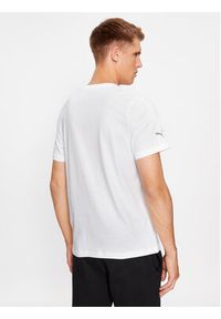 Puma T-Shirt Bmw Mms Ess Logo 621314 Biały Regular Fit. Kolor: biały. Materiał: bawełna