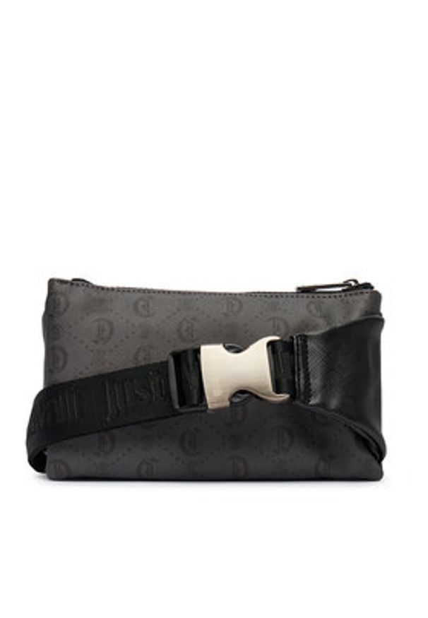 Just Cavalli Nerka 80QA4B43 ZSD82 Szary. Kolor: szary. Materiał: skóra