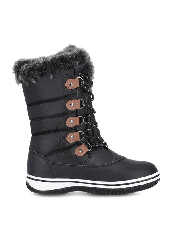 MOLS Śniegowce M244393 Czarny. Kolor: czarny. Materiał: materiał