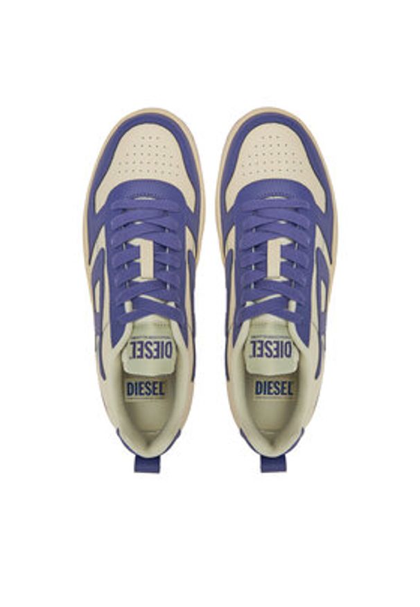 Diesel Sneakersy S-Ukiyo V2 Y03363 P5576 HA707 Biały. Kolor: biały. Materiał: skóra