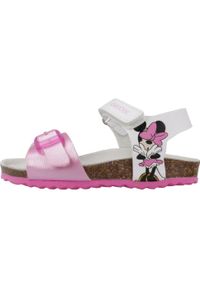 Sandały Geox Model B Sandal Chalki Girl Kolor Biały. Kolor: biały. Materiał: tkanina