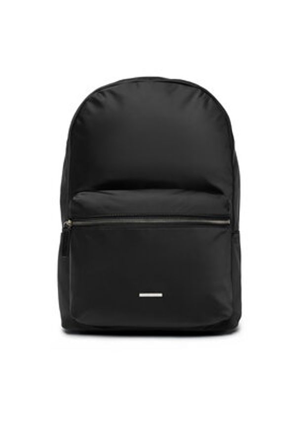 Calvin Klein Plecak Sleek Nylon Backpack LV04D3042G Czarny. Kolor: czarny. Materiał: materiał