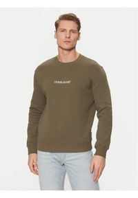 Guess Jeans Bluza M4YQ19 K9V31 Khaki Regular Fit. Kolor: brązowy. Materiał: bawełna #1
