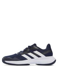 Adidas - adidas Buty CourtJam Control Tennis Shoes HQ8808 Granatowy. Kolor: niebieski. Materiał: materiał #5