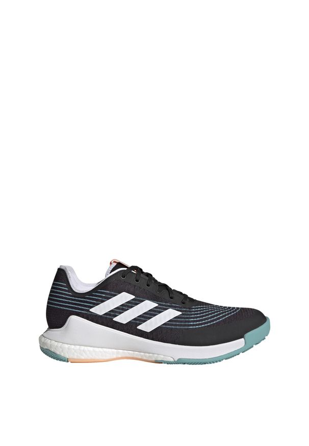Buty do siatkówki Dorosły Adidas Crazyflight czarny. Kolor: biały, wielokolorowy, czarny. Sport: siatkówka