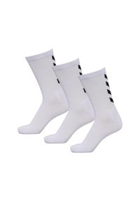 Zestaw skarpet sportowych dla dorosłych Hummel Fundamental 3-Pack Sock. Kolor: biały #1