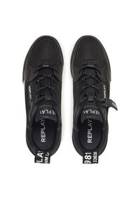Replay - REPLAY Sneakersy GMS8L .000.C0015L Czarny. Kolor: czarny. Materiał: skóra #4