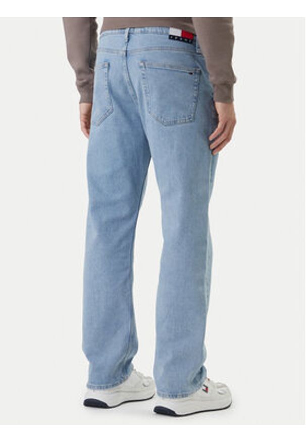 Tommy Jeans Jeansy Otis DM0DM23060 Błękitny Straight Fit. Kolor: niebieski