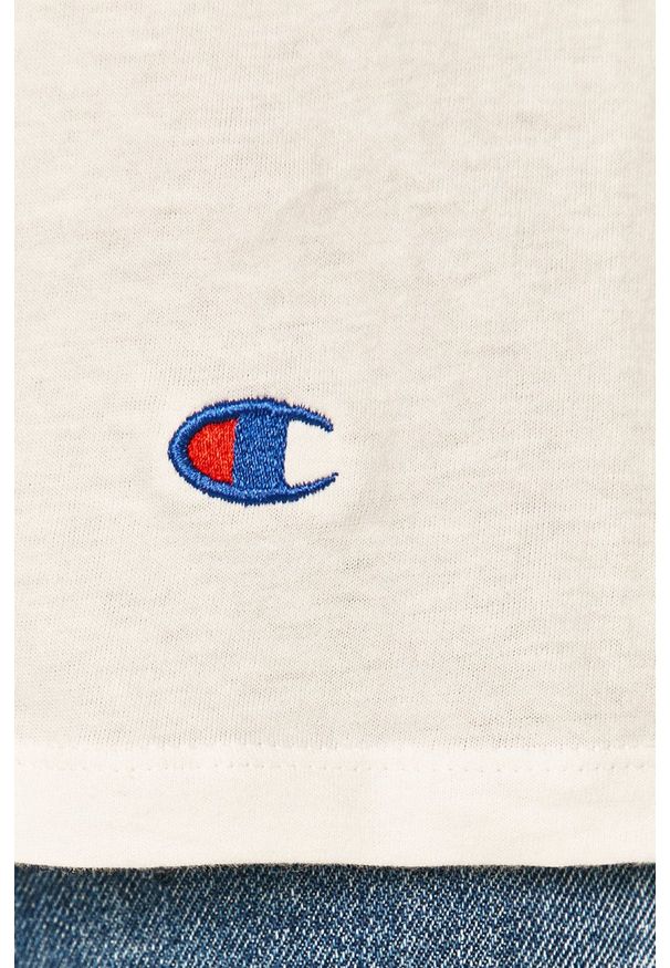 Champion - T-shirt (2-pack). Okazja: na co dzień. Kolor: biały. Materiał: materiał. Styl: casual