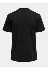 only - ONLY T-Shirt 15310849 Czarny Regular Fit. Kolor: czarny. Materiał: bawełna #4