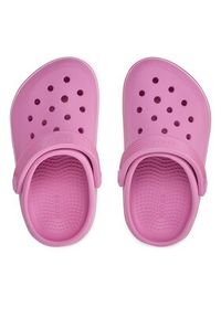 Crocs Klapki Crocs Crocband Clean Clog Kids 208477 Różowy. Kolor: różowy