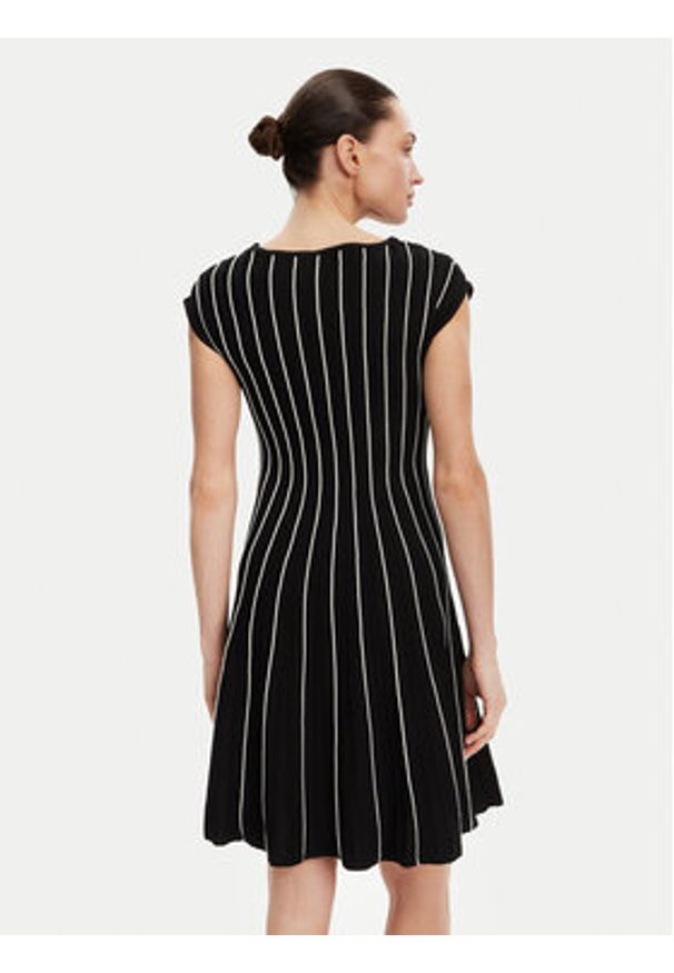 DKNY Sukienka codzienna DD4J8E21 Czarny Regular Fit. Okazja: na co dzień. Kolor: czarny. Materiał: syntetyk. Typ sukienki: proste. Styl: casual