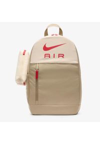 Plecak szkolny młodzieżowy Nike Air Kids' Backpack z piórnikiem. Kolor: biały. Styl: młodzieżowy #1