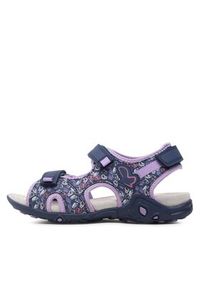 Geox Sandały J Sandal Whinberry G J35GRD 0CE15 CF48E D Granatowy. Kolor: niebieski