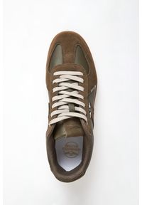 Aeronautica Militare - Sneakersy męskie skórzane AERONAUTICA MILITARE. Materiał: skóra #2