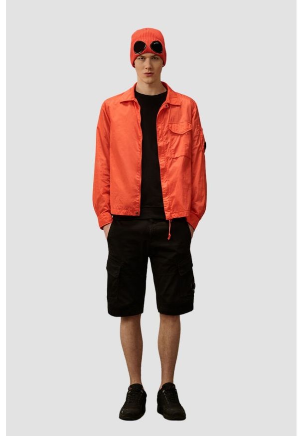 C.P. Company - C.P. COMPANY Czarna męska bluza Crew Neck, Rozmiar XXL. Kolor: czarny