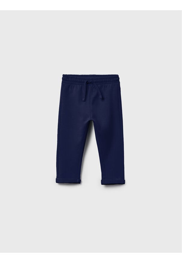 OVS Spodnie dresowe 1597946 Granatowy Regular Fit. Kolor: niebieski. Materiał: bawełna