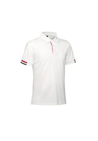 Polo Geox Polo Piquet 2. Typ kołnierza: polo. Kolor: biały. Styl: elegancki