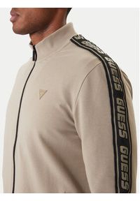 Guess Bluza Z2YQ12 K6ZS1 Beżowy Regular Fit. Kolor: beżowy. Materiał: bawełna #4