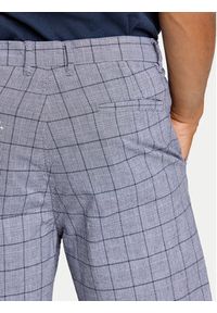 Lindbergh Szorty materiałowe 30-505024 Niebieski Wide Fit. Kolor: niebieski. Materiał: bawełna #4