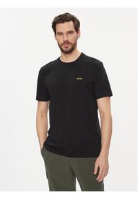 BOSS - Boss T-Shirt 50506373 Czarny Regular Fit. Kolor: czarny. Materiał: bawełna #1