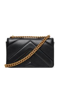 Pinko - PINKO Torebka Love One Mini Light Dc. Al 25-26 PLTT 104550 A2OS Czarny. Kolor: czarny. Materiał: skórzane #4