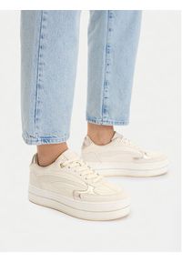 MEXX Sneakersy CEO-MI001010961W Écru. Kolor: kremowy. Materiał: skóra #3