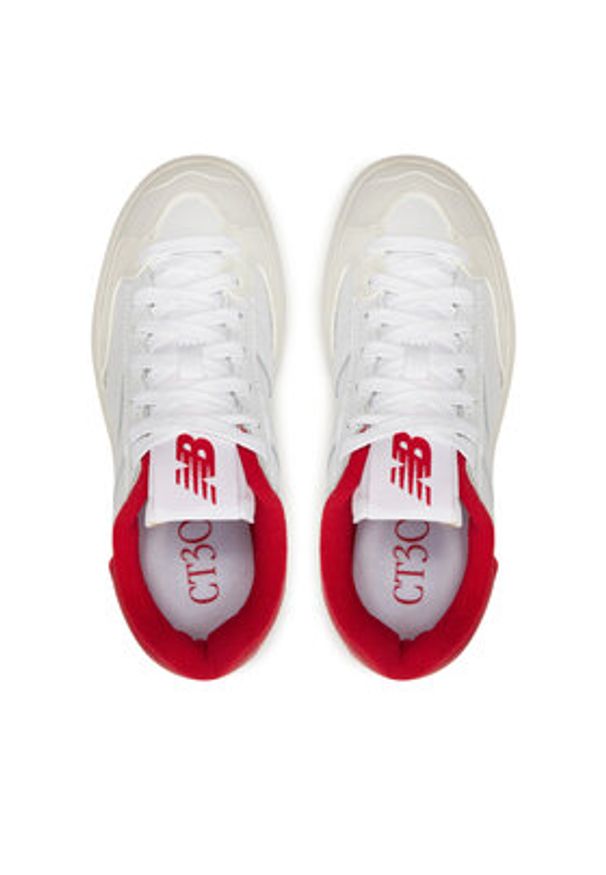 New Balance Sneakersy CT302VB Biały. Kolor: biały. Materiał: skóra