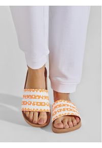 Adidas - adidas Klapki adilette W GX9482 Biały. Kolor: biały. Materiał: skóra #7