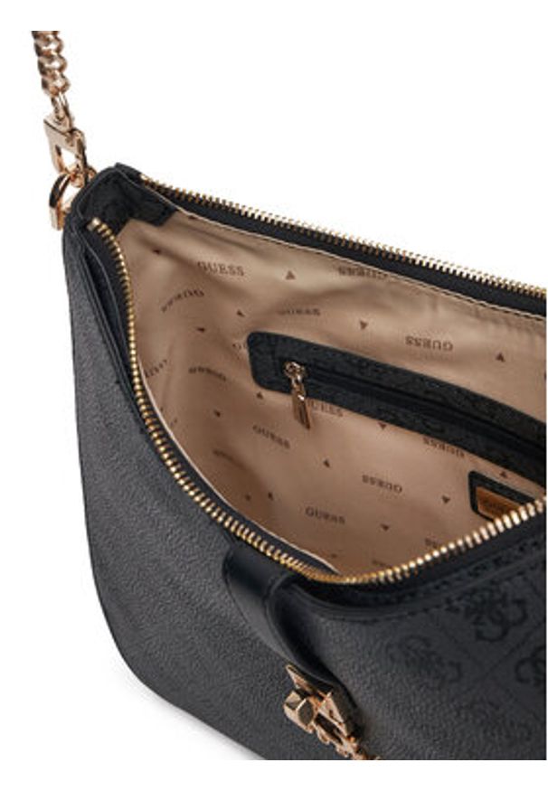 Guess Torebka HWSG96 29020 Czarny. Kolor: czarny. Materiał: skórzane