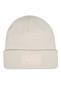 Alpha Industries Czapka VLC Beanie 118943 Biały. Kolor: biały. Materiał: materiał