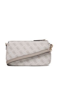 Guess Torebka Noelle II Mini HWBG96 72710 Beżowy. Kolor: beżowy. Materiał: skórzane #4