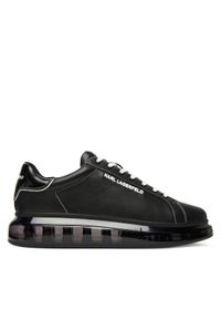 Karl Lagerfeld - KARL LAGERFELD Sneakersy KL52625C Czarny. Kolor: czarny. Materiał: skóra