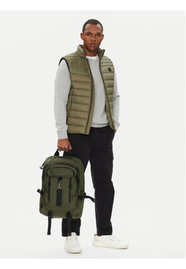 Premiata Plecak Ventura Var 2131 Khaki. Kolor: brązowy. Materiał: materiał