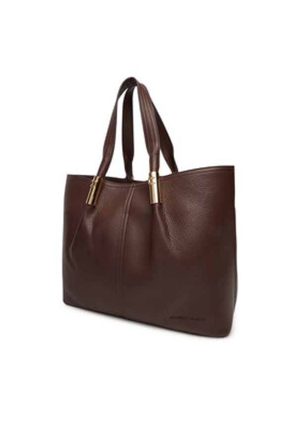 Elisabetta Franchi Torebka BS-41A-56E2-V440 Brązowy. Kolor: brązowy. Materiał: skórzane