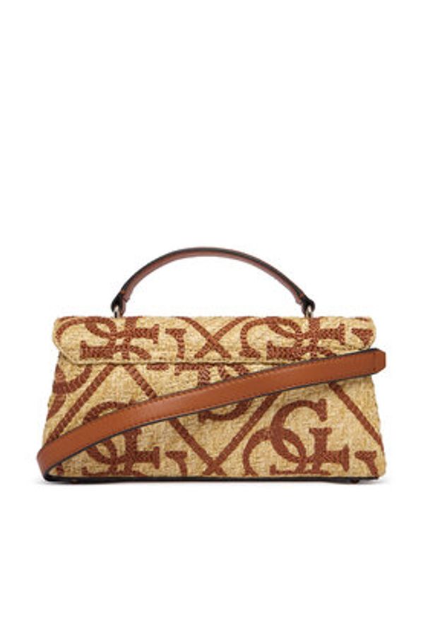 Guess Torebka Kristen HWWL97 43200 Beżowy. Kolor: beżowy