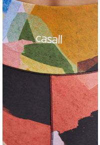 CASALL - Casall legginsy treningowe wzorzyste. Materiał: tkanina, skóra, materiał, włókno. Wzór: ze splotem #4