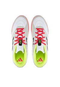 Adidas - adidas Buty do piłki nożnej Top Sala Competition 2 Indoor IH7684 Biały. Kolor: biały. Materiał: skóra #3
